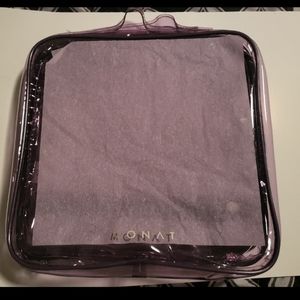 Monat Toiletry/Cosmetic Bag in Purple